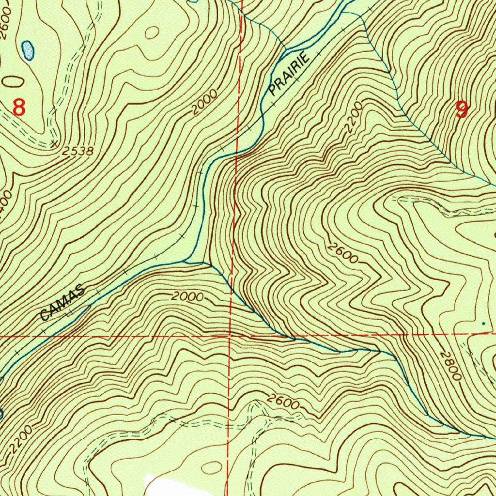 Rudo, ID (1994, 24000-Scale) Map by United States Geological Survey ...