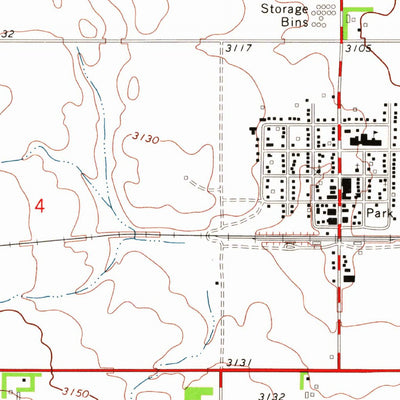 United States Geological Survey Rudyard, MT (1972, 24000-Scale) digital map