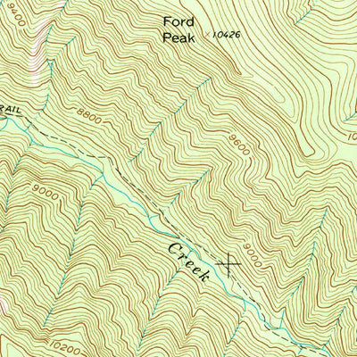 United States Geological Survey Ruedi Reservoir, CO (1961, 24000-Scale) digital map