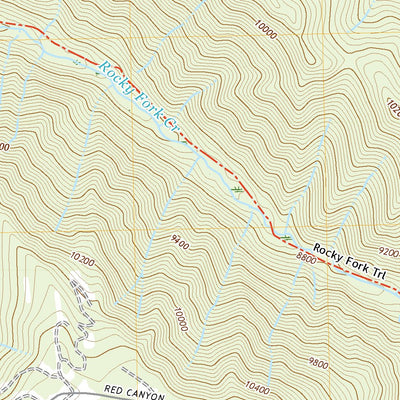 United States Geological Survey Ruedi Reservoir, CO (2022, 24000-Scale) digital map