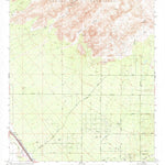 United States Geological Survey Ruelas Canyon, AZ (1968, 24000-Scale) digital map