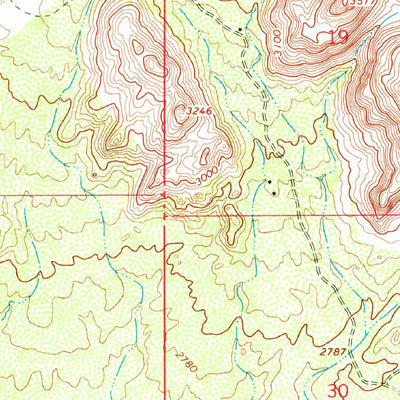 United States Geological Survey Ruelas Canyon, AZ (1968, 24000-Scale) digital map