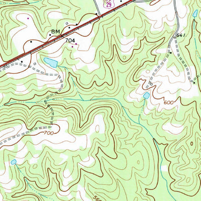 United States Geological Survey Ruffin, NC (1971, 24000-Scale) digital map