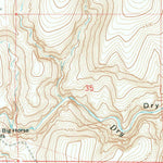 United States Geological Survey Rufino Butte, OR (1972, 24000-Scale) digital map