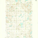 United States Geological Survey Rugby NW, ND (1954, 24000-Scale) digital map