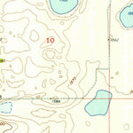 United States Geological Survey Rugby NW, ND (1954, 24000-Scale) digital map