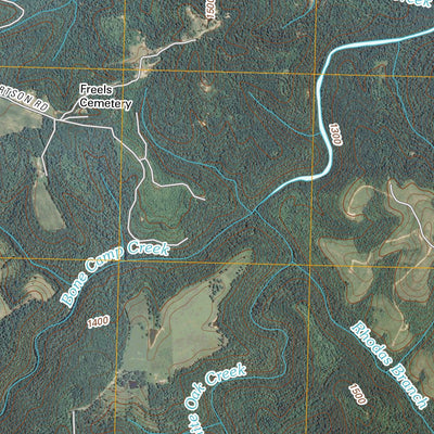 United States Geological Survey Rugby, TN (2010, 24000-Scale) digital map