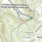 United States Geological Survey Rugby, TN (2022, 24000-Scale) digital map