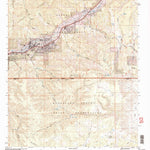 United States Geological Survey Ruidoso Downs, NM (2004, 24000-Scale) digital map