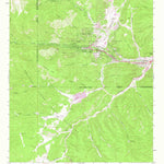 United States Geological Survey Ruidoso, NM (1963, 24000-Scale) digital map