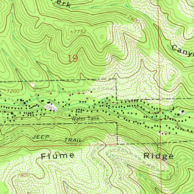 United States Geological Survey Ruidoso, NM (1963, 24000-Scale) digital map