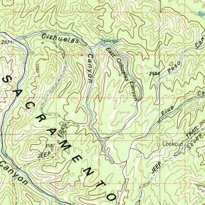 United States Geological Survey Ruidoso, NM (1984, 100000-Scale) digital map