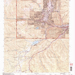 United States Geological Survey Ruidoso, NM (2004, 24000-Scale) digital map