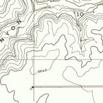 United States Geological Survey Ruin Canyon, CO (1957, 24000-Scale) digital map