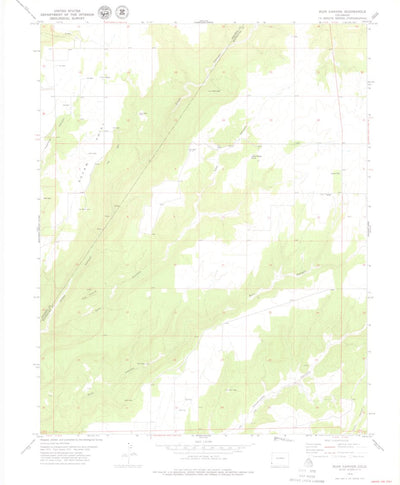 United States Geological Survey Ruin Canyon, CO (1979, 24000-Scale) digital map