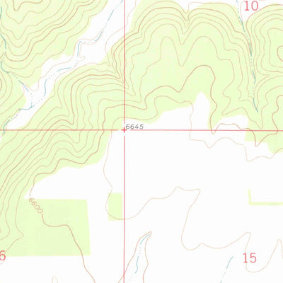 United States Geological Survey Ruin Canyon, CO (1979, 24000-Scale) digital map