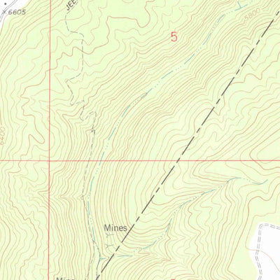 United States Geological Survey Ruin Canyon, CO (1979, 24000-Scale) digital map