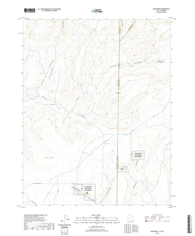 United States Geological Survey Ruin Point, UT (2020, 24000-Scale) digital map