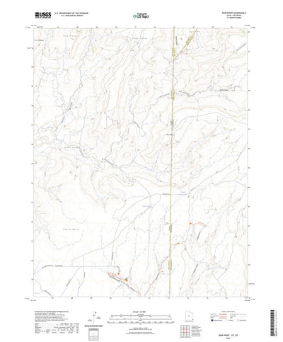 United States Geological Survey Ruin Point, UT (2023, 24000-Scale) digital map