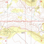 United States Geological Survey Ruin Point, UT-CO (1985, 24000-Scale) digital map