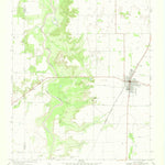United States Geological Survey Rule, TX (1968, 24000-Scale) digital map