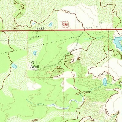 United States Geological Survey Rule, TX (1968, 24000-Scale) digital map