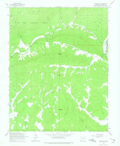 United States Geological Survey Rules Hill, CO (1964, 24000-Scale) digital map