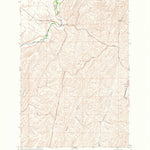United States Geological Survey Rulo, WA (1966, 24000-Scale) digital map
