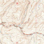 United States Geological Survey Rulo, WA (1966, 24000-Scale) digital map