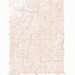 United States Geological Survey Rulo, WA (1991, 24000-Scale) digital map
