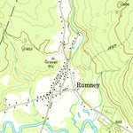 United States Geological Survey Rumney, NH (1973, 24000-Scale) digital map