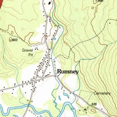 United States Geological Survey Rumney, NH (1995, 24000-Scale) digital map