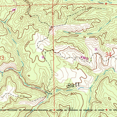 United States Geological Survey Rumsey, CA (1959, 24000-Scale) digital map