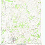 United States Geological Survey Runge, TX (1963, 24000-Scale) digital map