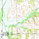 United States Geological Survey Runnells, IA (1972, 24000-Scale) digital map