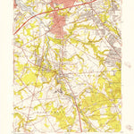 United States Geological Survey Runnemede, NJ (1952, 24000-Scale) digital map