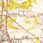 United States Geological Survey Runnemede, NJ (1952, 24000-Scale) digital map