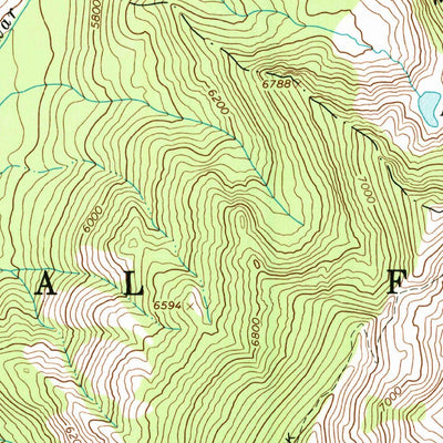 United States Geological Survey Running Lake, ID (1966, 24000-Scale) digital map