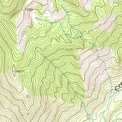 United States Geological Survey Running Lake, ID (1966, 24000-Scale) digital map