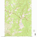 United States Geological Survey Running Lake, ID (1995, 24000-Scale) digital map