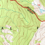 United States Geological Survey Running Lake, ID (1995, 24000-Scale) digital map