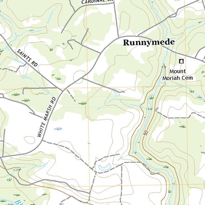 United States Geological Survey Runnymede, VA (2019, 24000-Scale) digital map