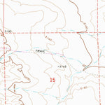 United States Geological Survey Runswick Wash, UT (1971, 24000-Scale) digital map