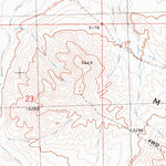 United States Geological Survey Runswick Wash, UT (1991, 24000-Scale) digital map