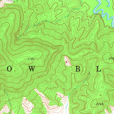 United States Geological Survey Rupert, WV (1972, 24000-Scale) digital map
