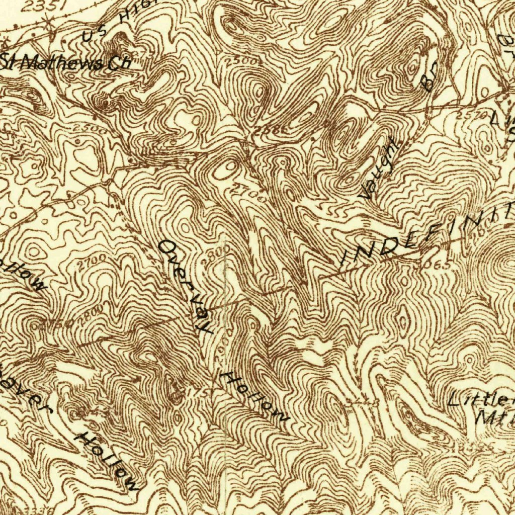 Rural Retreat, VA (1931, 48000-Scale) Map by United States Geological ...