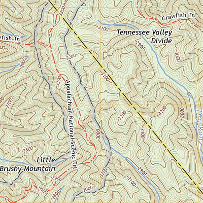 United States Geological Survey Rural Retreat, VA (2022, 24000-Scale) digital map