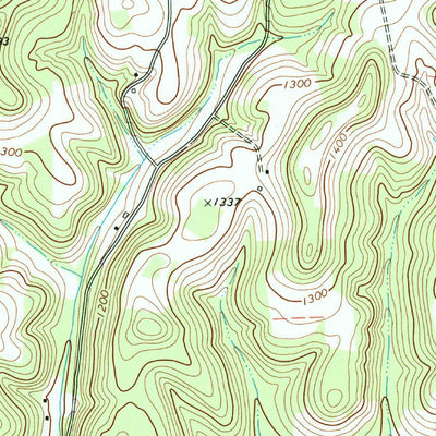 United States Geological Survey Rural Valley, PA (1969, 24000-Scale) digital map
