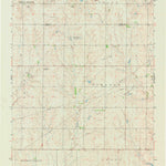United States Geological Survey Rush Center SW, KS (1970, 24000-Scale) digital map