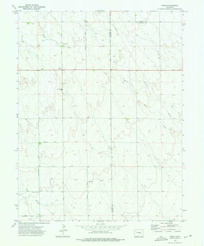 United States Geological Survey Rush, CO (1973, 24000-Scale) digital map